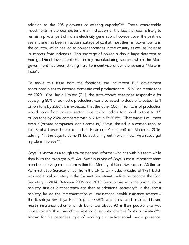 Coal india limited slideshare picture