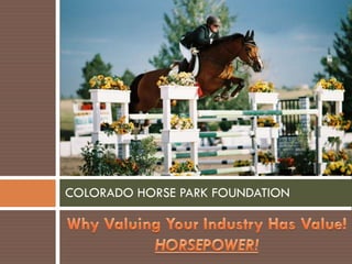 COLORADO HORSE PARK FOUNDATION
 