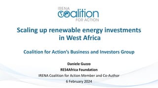 Scaling up renewable energy investments in West Africa | PDF