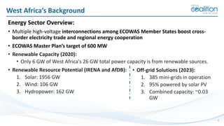 Scaling up renewable energy investments in West Africa | PDF