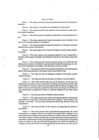 Coal mines bill, 2015, India