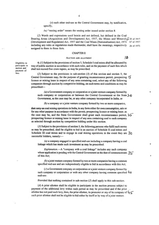 Coal mines bill, 2015, India