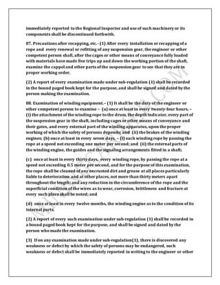 Coal Mines Regulation 17 Coal Mines Regulation 17
