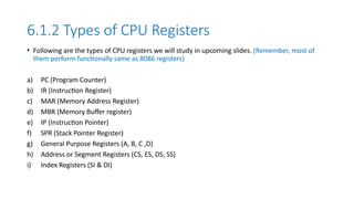 Ir Cpu COAL (Sec#6 - 8086 Instruction Set- Von Neuman) FA.pptx
