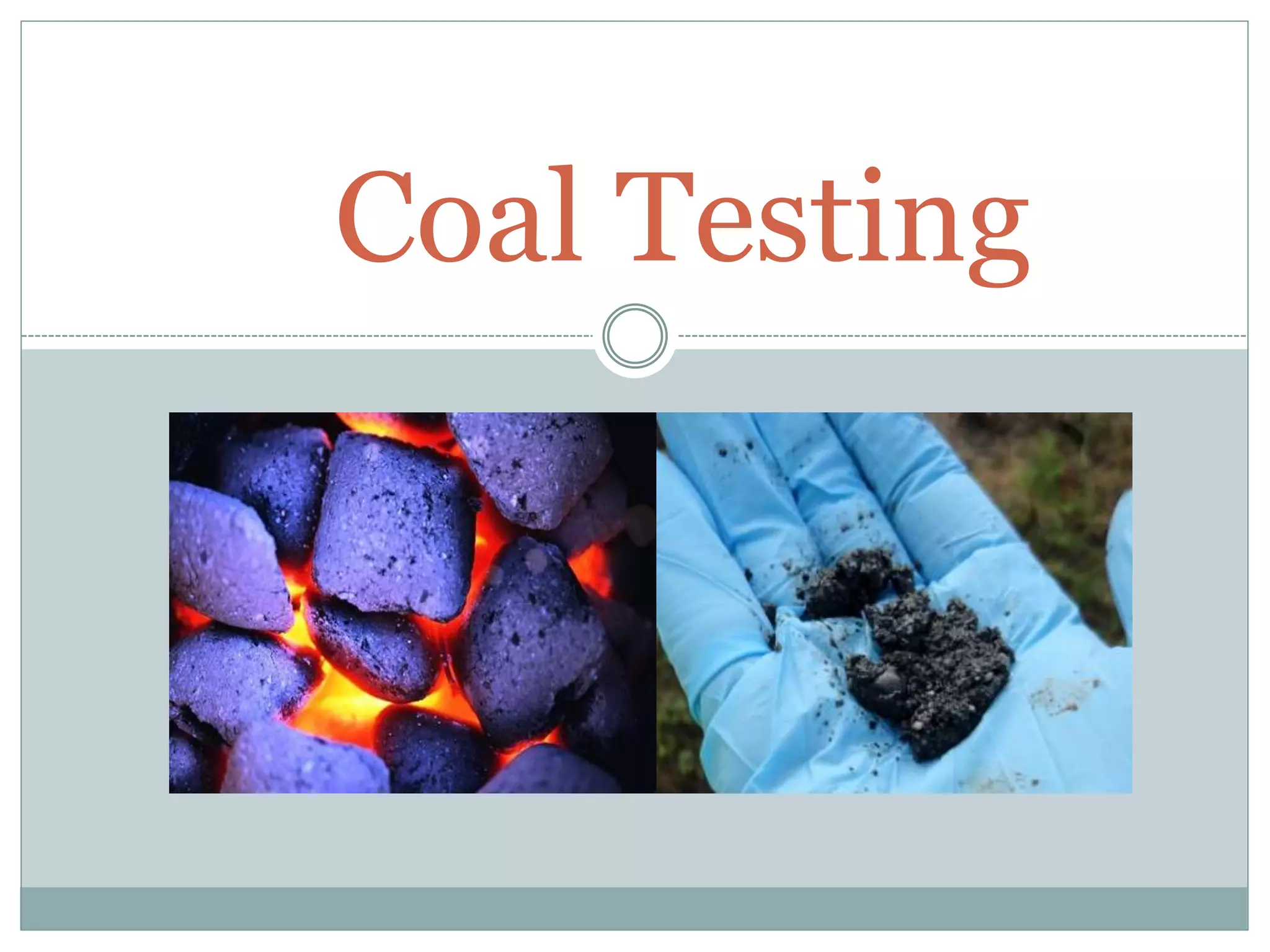 Coal testing ppt free download