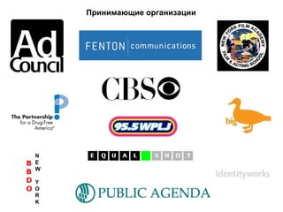 Принимающие организации B B D O N E W Y O R K 