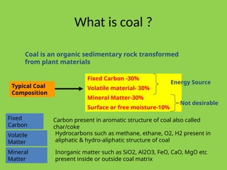 Uses of coal in Thermal Power Plant.pptx
