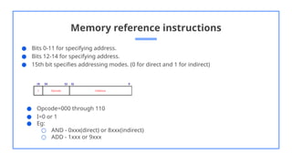 Reference Bits Memory computer organisation for computer science and engg students | PPTX