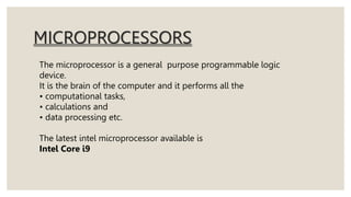 Microprocessors | PPT