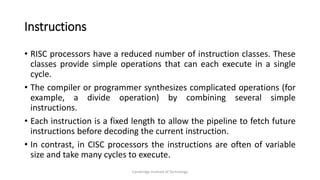 Computer organization & ARM microcontrollers module 3 PPT | PPTX