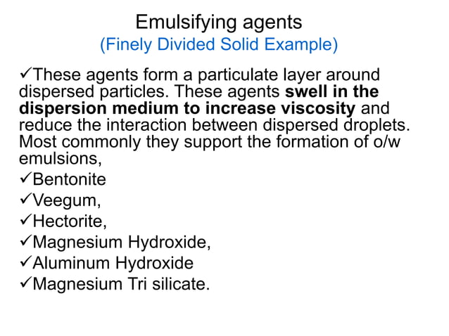Pharmaceutical Emulsion
