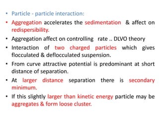 Deflocculated Particle System Coarse Disprsion | PPTX
