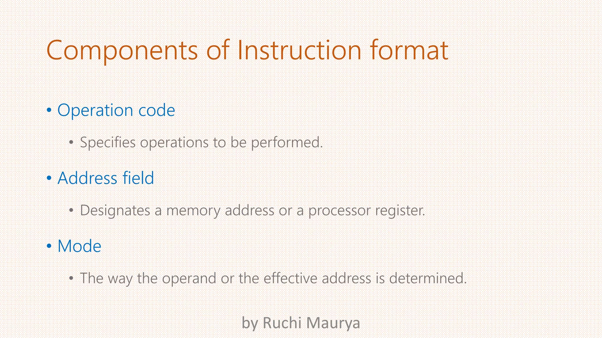 Types of Addressing modes- COA | PPTX