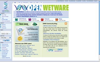 Wikis as platforms for scholarly publishing (COASP 2010)