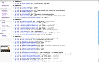 Wikis as platforms for scholarly publishing (COASP 2010)