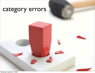 category errors




Wednesday, September 16, 2009
 
