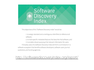 http://softwarediscoveryindex.org/report/
 