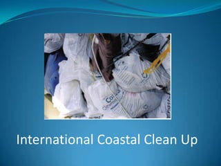 International Coastal Clean Up 