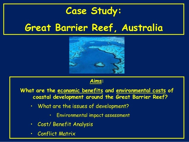 great barrier reef threats case study