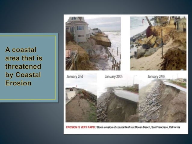 Coastal erosion(final presentation) | PPTX | Geography | Science