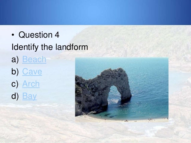 Coastal features of erosion