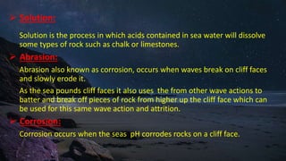 Corrison Rocks Chalk Coadstal Landforms | PPTX