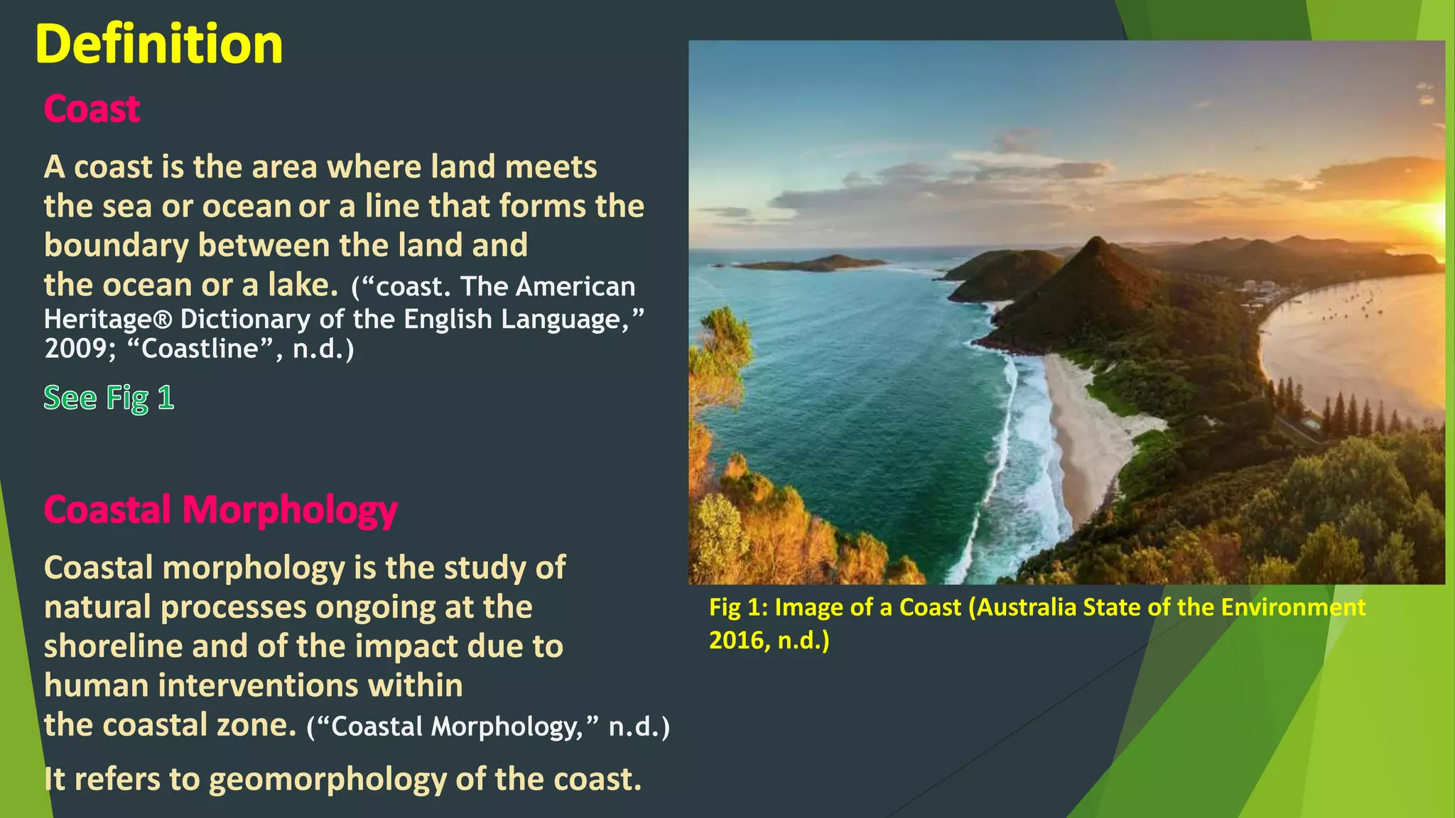 Coastal morphology, origin and transverse settlements of sea beach | PPT