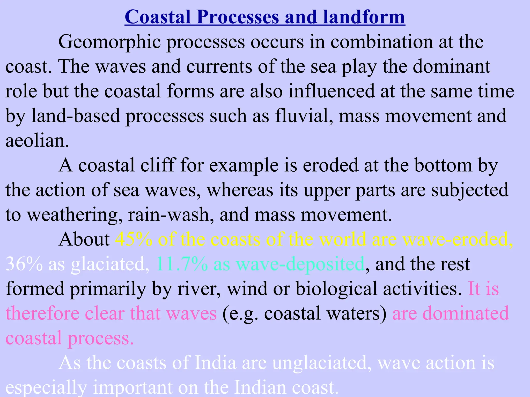 Coastal Processes, Landforms and associated processes.pptx