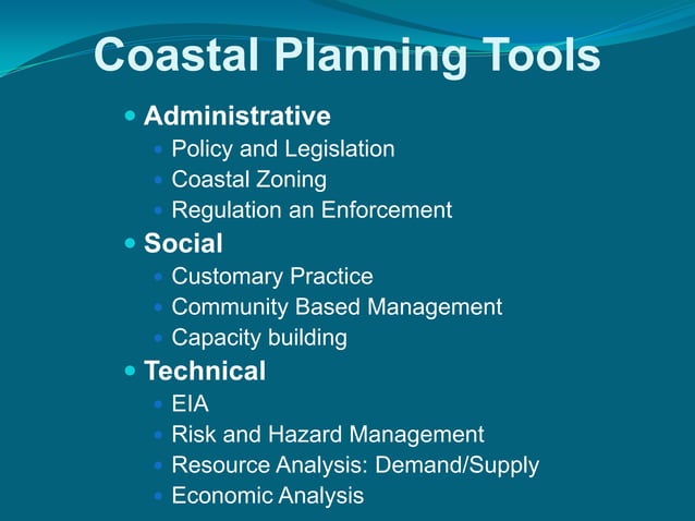 Coastal zone management | PPTX