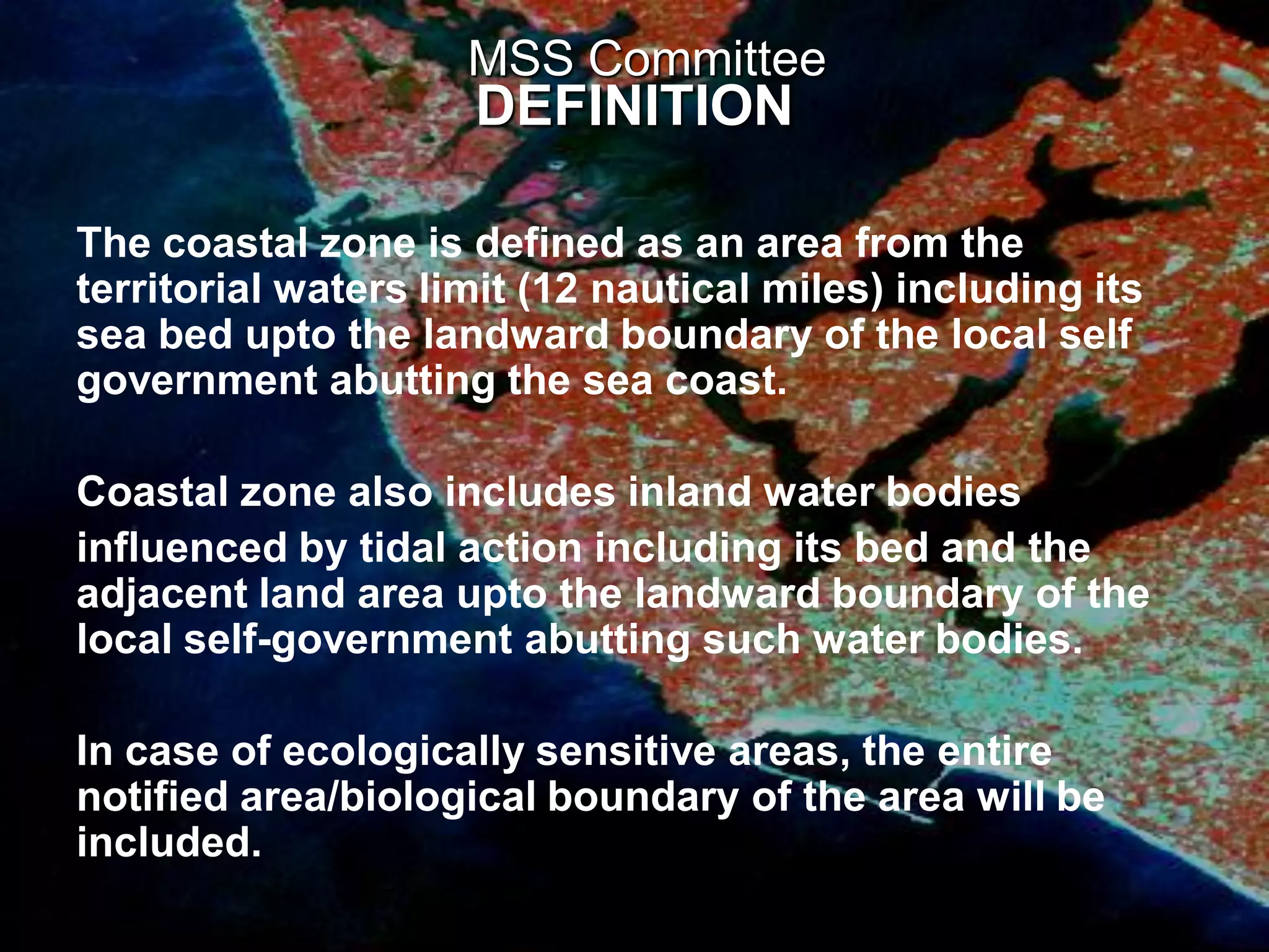 Coastal zone manangement & coastal regulation zone | PDF