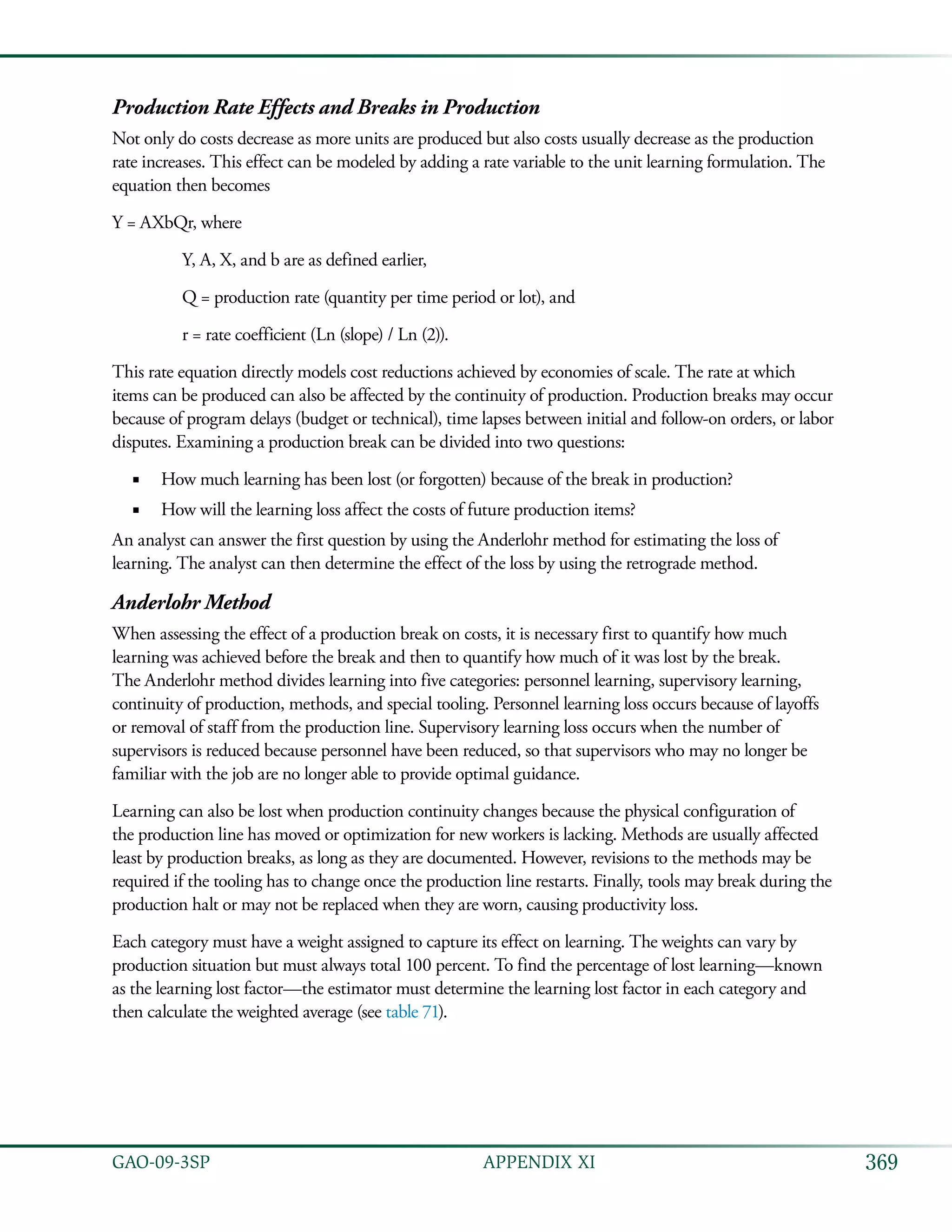 Coast estimating and assessment guide