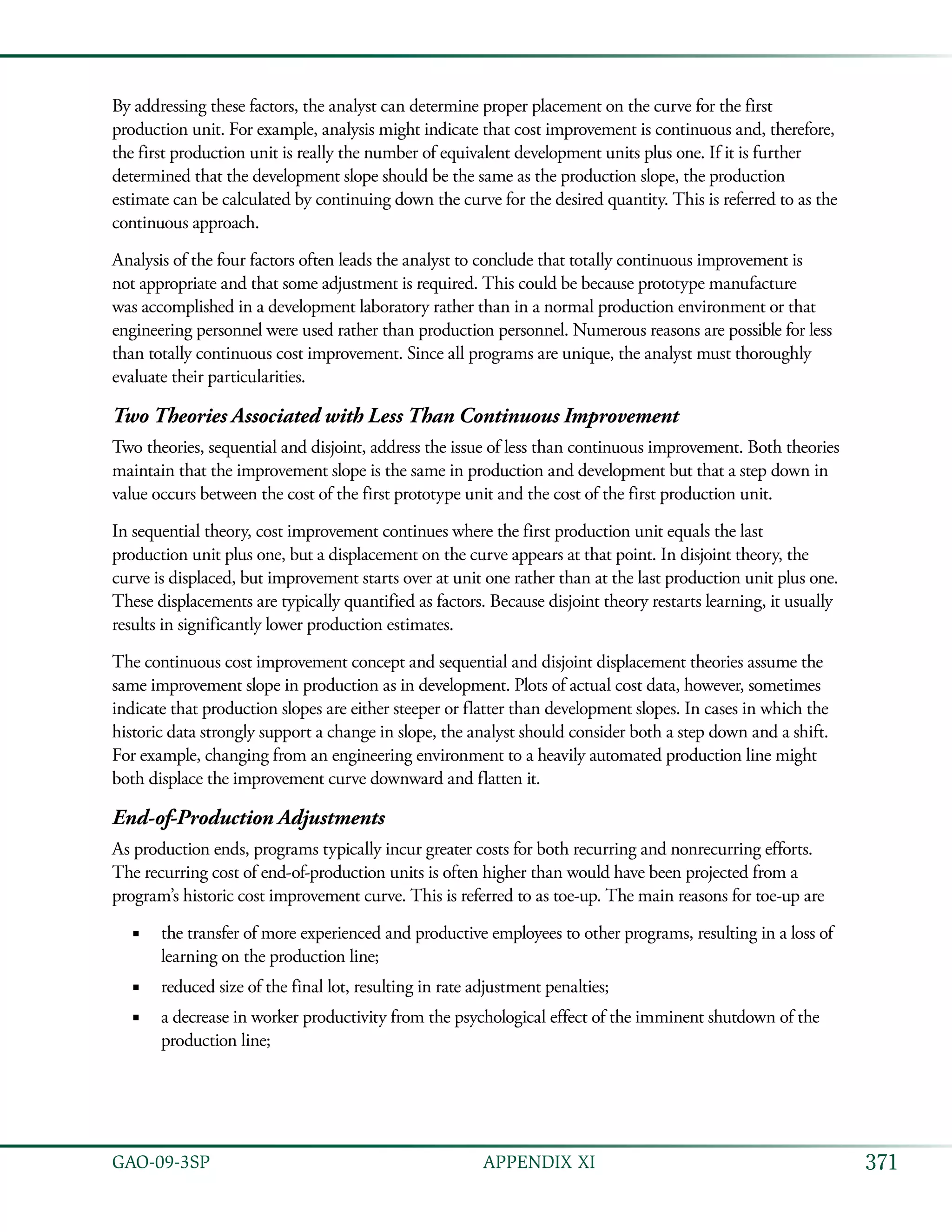 Coast estimating and assessment guide