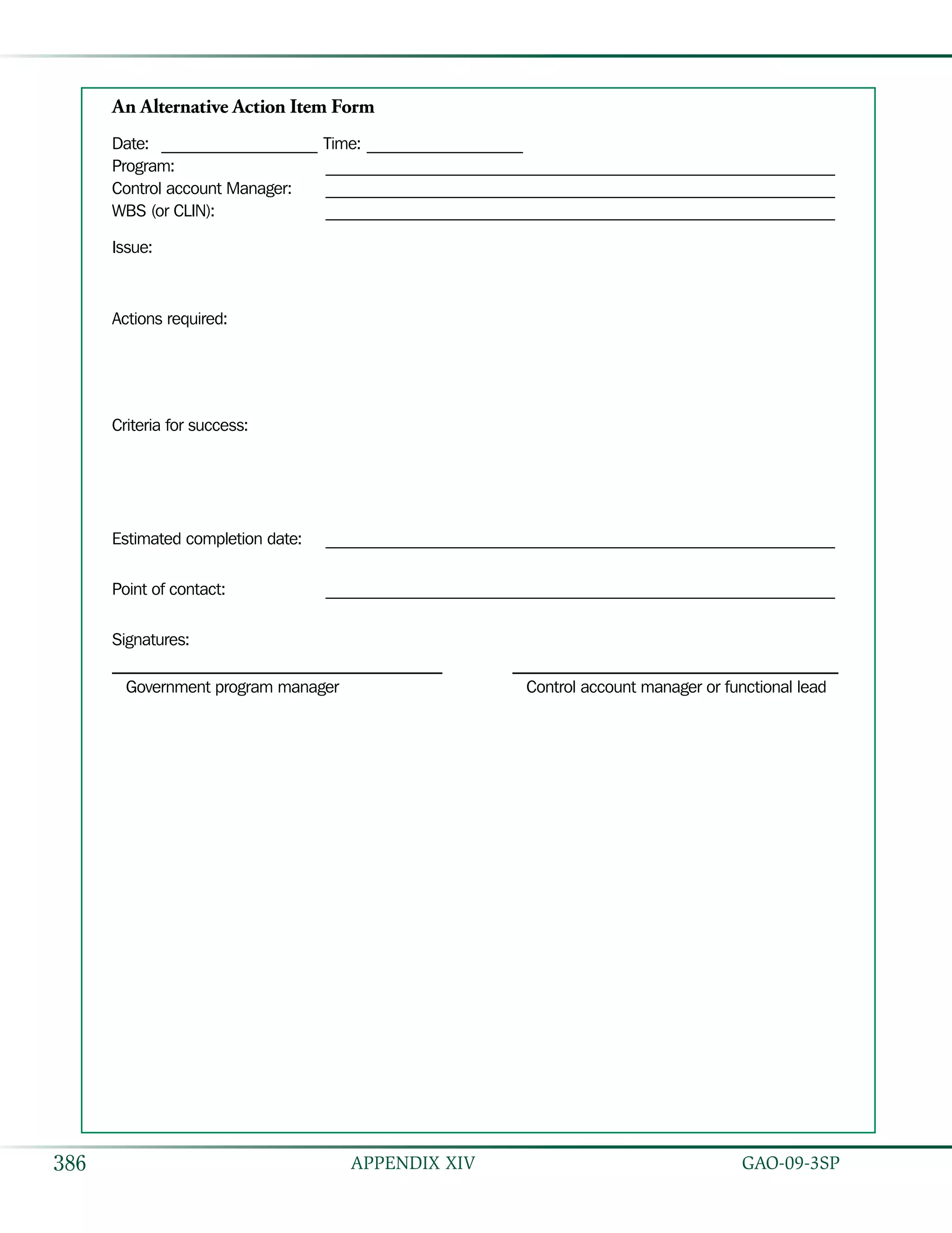 Coast estimating and assessment guide