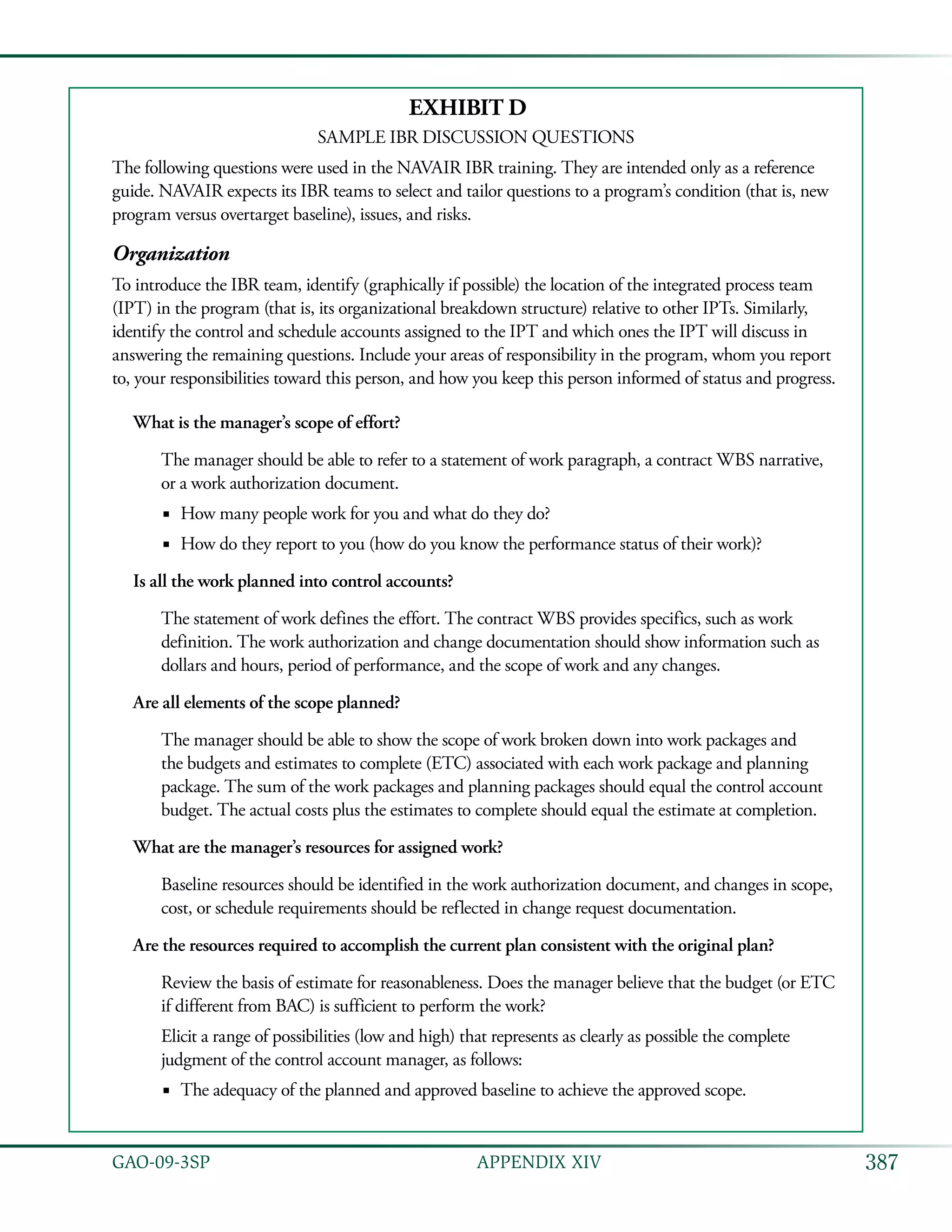 Coast estimating and assessment guide
