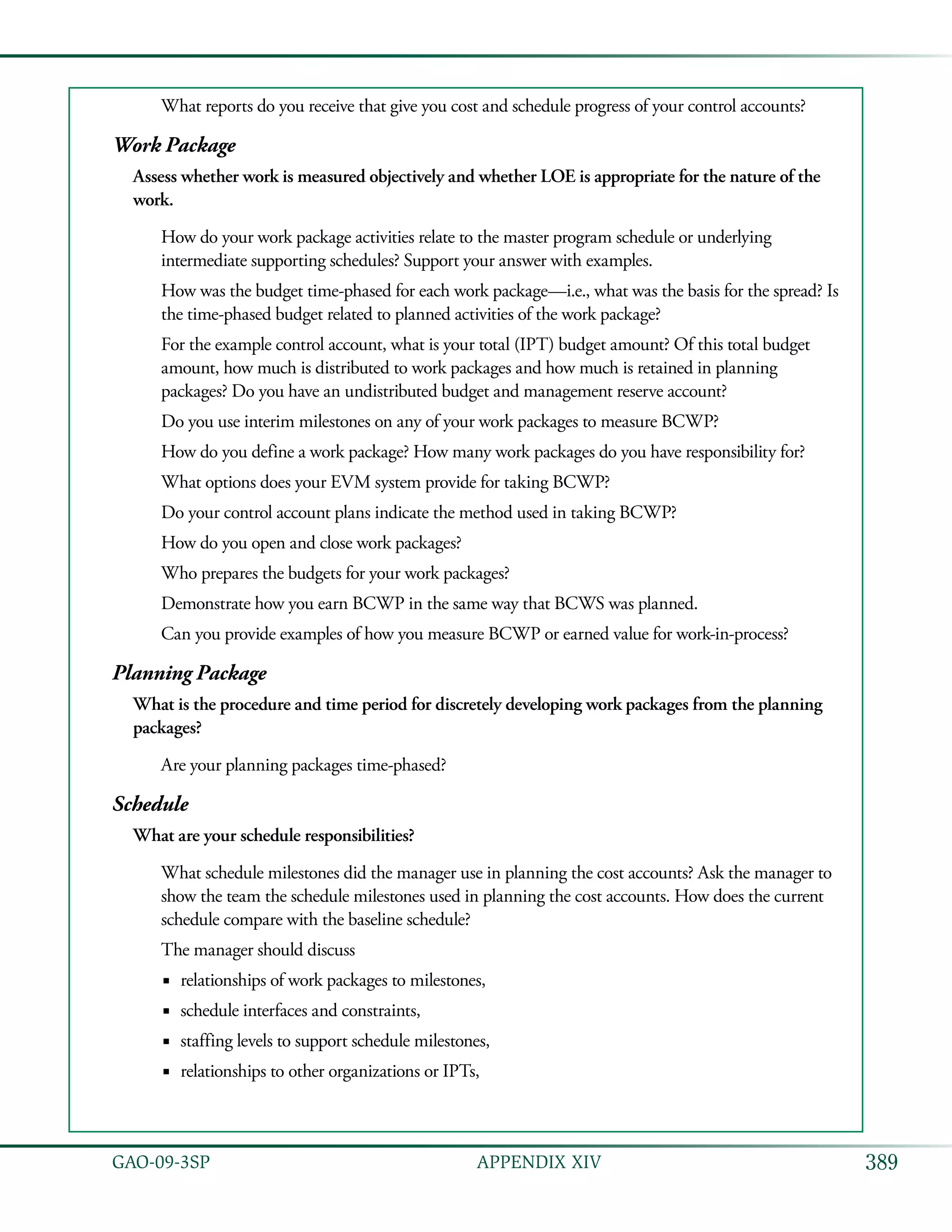 Coast estimating and assessment guide