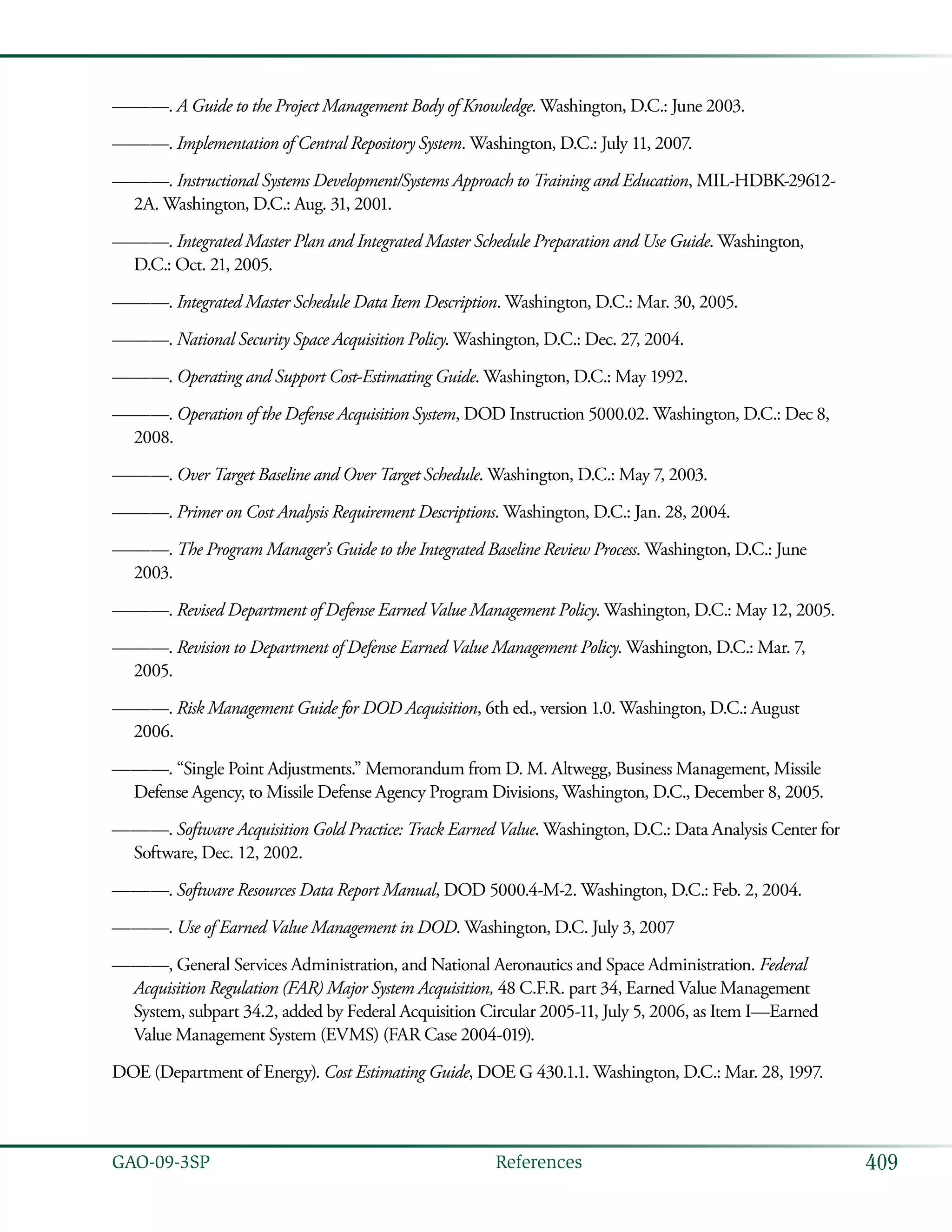 Coast estimating and assessment guide