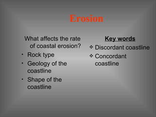 Coastlines Yr 11 Revision Class For Ocr Spec A | PPT