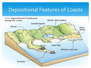 Depositional Features of Coasts
 