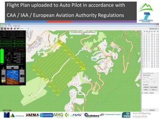 Flight Plan uploaded to Auto Pilot in accordance with
CAA / IAA / European Aviation Authority Regulations

Kick-off Meeting
8-9/jan/2014

 