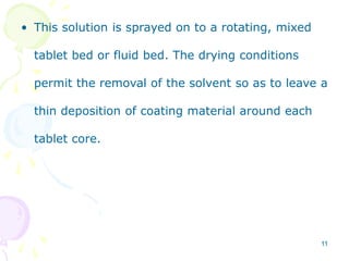 Hoe to prevent cracking in coating tablet | PPT