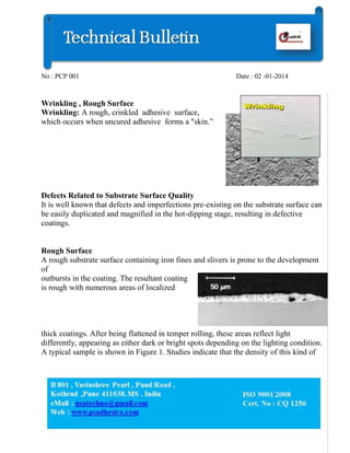 Coating defects causes remidies final | PDF