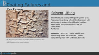 Podercoating Run Defect Coating Failures and Defects for o & g.pptx