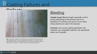 Stain Defect Definition Coating Failures and Defects for o & g.pptx