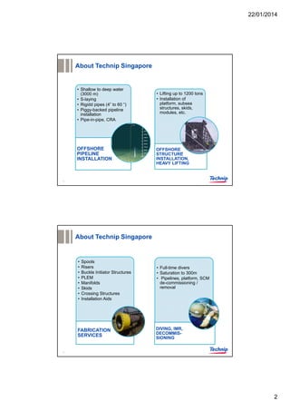 Technip Risers Coating presentation tp bangkok 23 jan 2014 | PDF
