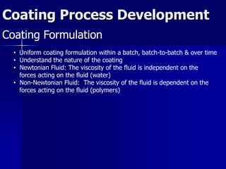 Coating processes | PPTX