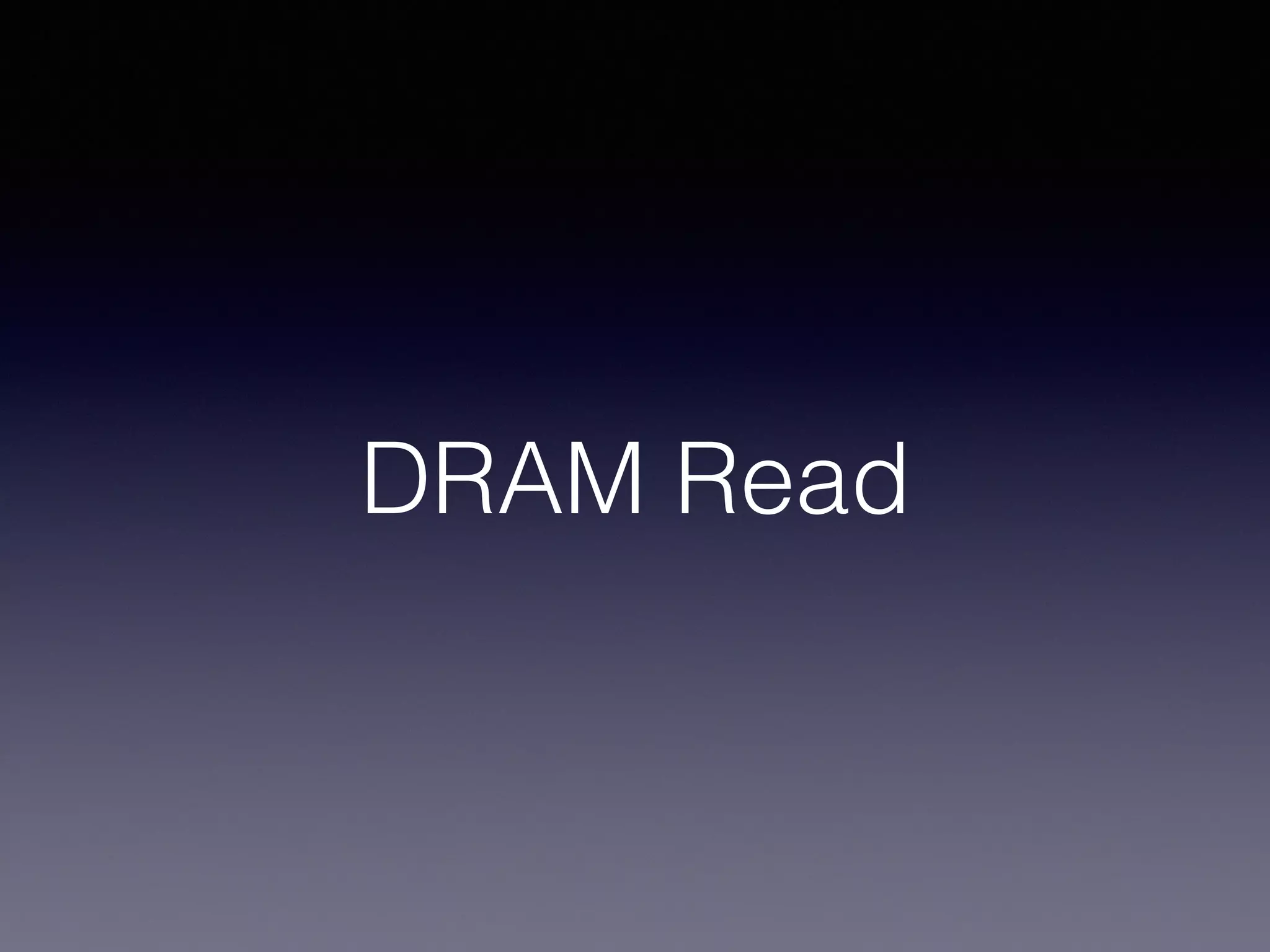 DRAM Cell - Working and Read and Write Operations | PDF