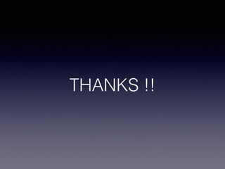 THANKS !!
 