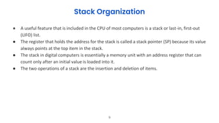 Computer organisation and architecture jntuh 2rd year 2nd unit ...