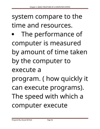 COA Unit 1_notes : Basic Structure of Computer System.docx