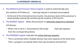 COA_Unit 4_ INPUT-OUTPUT SUBSYSTEMS, I_O DEVICE INTERFACE.pptx
